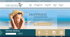 Desktop Screenshot of fortbillings.org